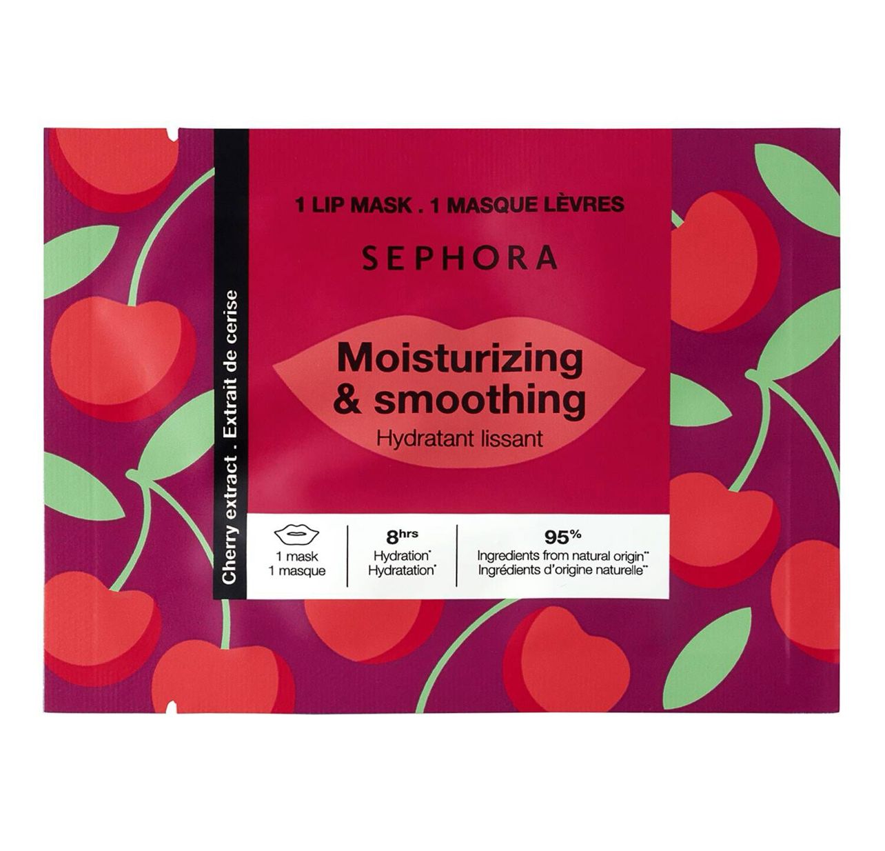Sephora Moisturizing & Smoothing Lip Mask – Cherry Extract | Authentic UK Beauty | M&Z Collection