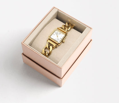 Parfois Square Dial Link Bracelet Watch – Modern Elegant Women’s Watch | M&Z Collection