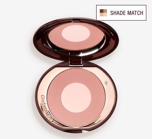 Charlotte Tilbury Cheek to Chic Powder Blush – Pillow Talk Original | Authentic UK Beauty | M&Z Collection