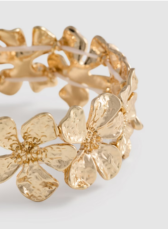 Chunky Flower Bracelet