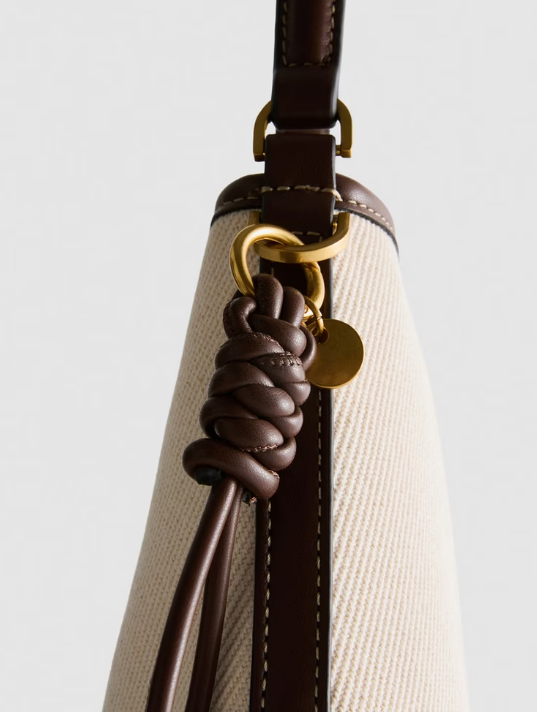 Faux Leather Bucket Bag